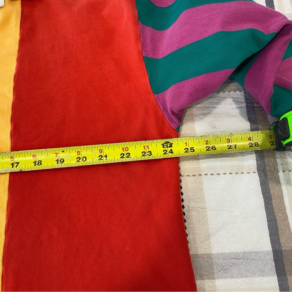 Bachrach Vintage Colorful Women's Polo Top size XXL 100% Cotton - Picture 7 of 8